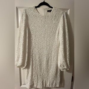 Rosedress White Sequin Dress